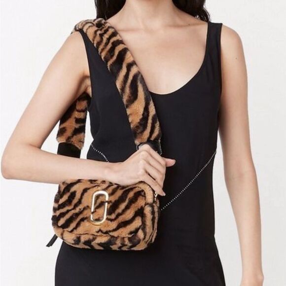 NWT Marc Jacobs The Snapshot Camera Bag - Natural/Black H161M01RE21 - Picture 11 of 11